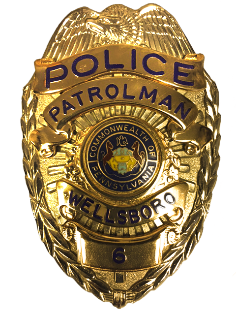 Wellsboro Police Badge2017